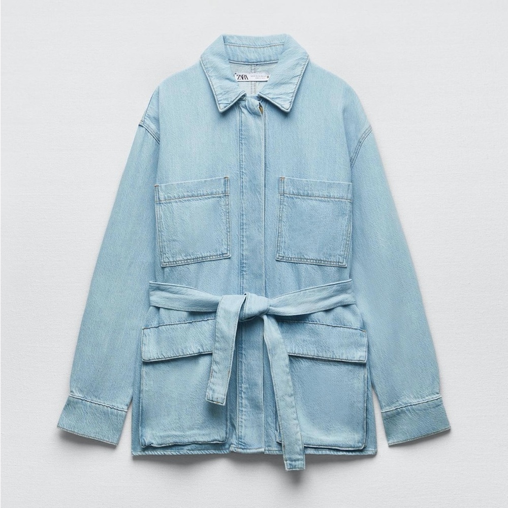 Light Blue Denim shirt Jacket